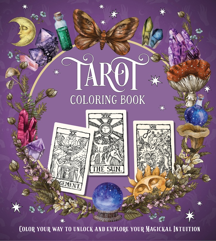 Front cover_TAROT COLORING BK