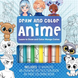 Front cover_Draw & Color Anime Kit
