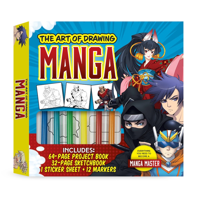 Front cover_The Art of Drawing Manga Kit