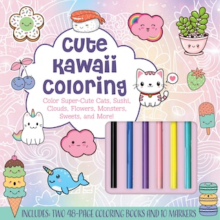 Couverture_CUTE KAWAII COLORING KIT
