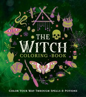 Front cover_The Witch Coloring Book