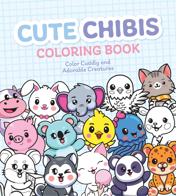 Front cover_CUTE CHIBIS COLOURING BK