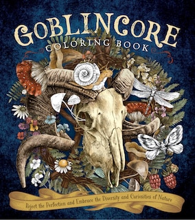 Front cover_Goblincore Coloring Book