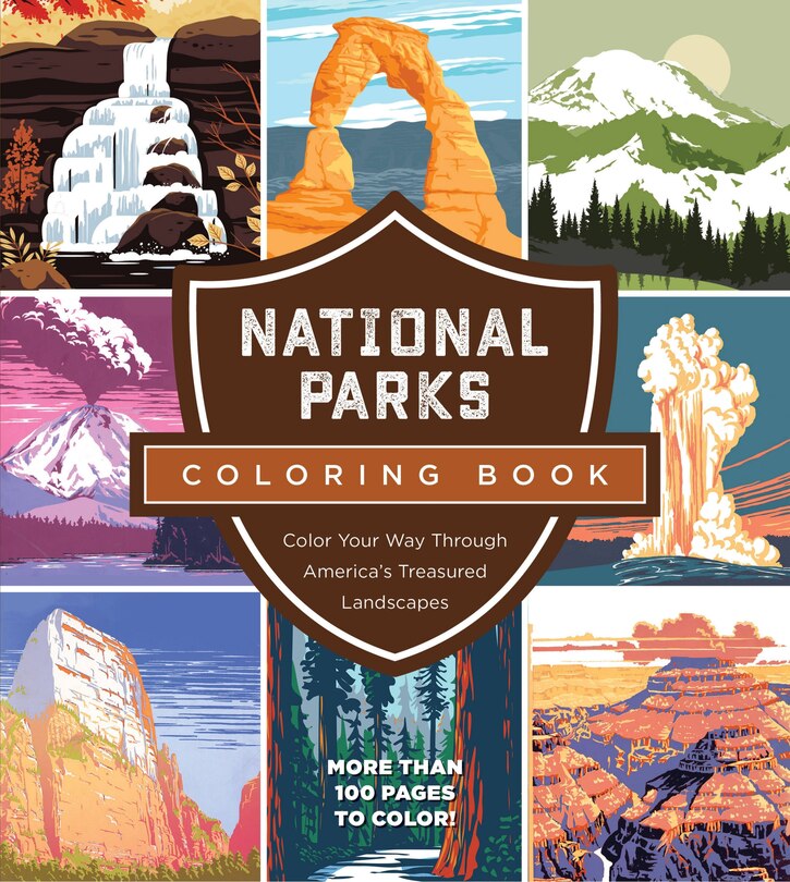 Front cover_National Parks Coloring Book