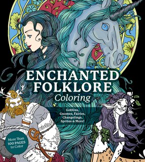 Front cover_Enchanted Folklore Coloring