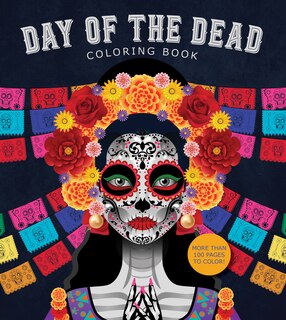 Front cover_The Day of the Dead Coloring Book
