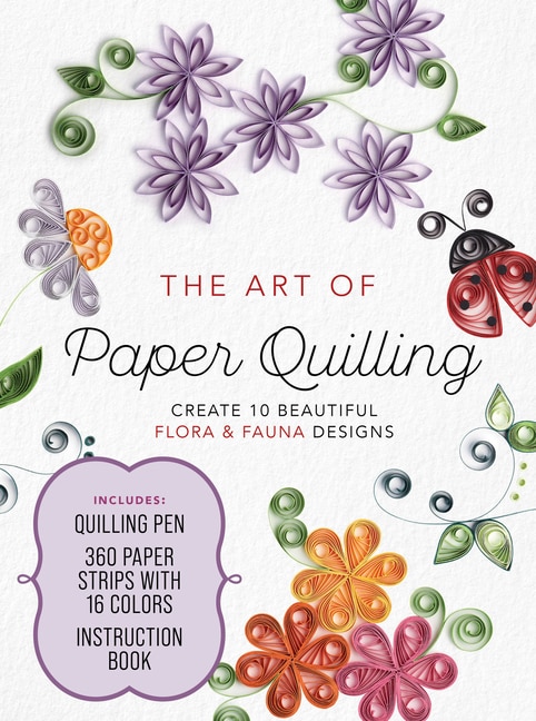 Front cover_The Art of Paper Quilling Kit