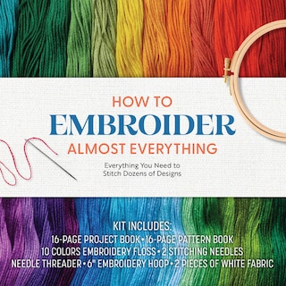 Front cover_How to Embroider Almost Everything