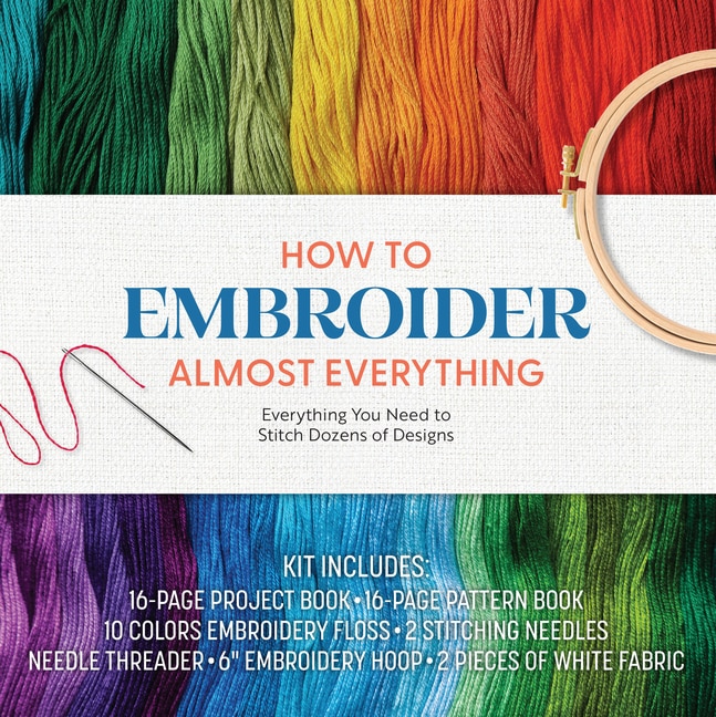 Front cover_How to Embroider Almost Everything