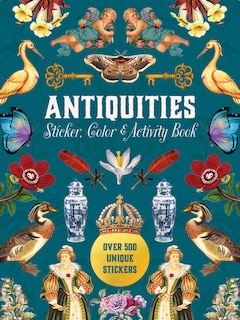 Front cover_Antiquities Sticker, Color & Activity Book