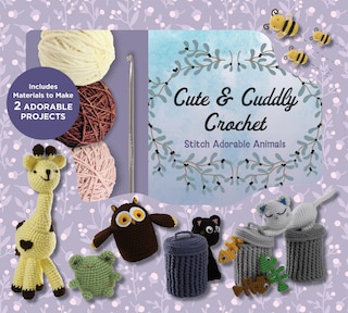Front cover_Cute and Cuddly Crochet Kit