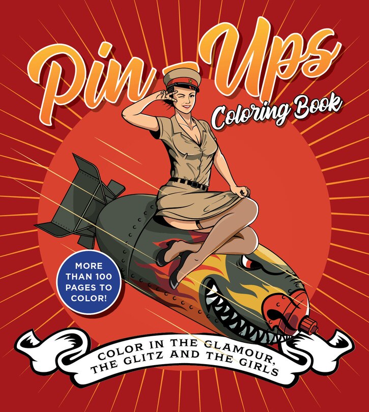 Front cover_Pin-Ups Coloring Book