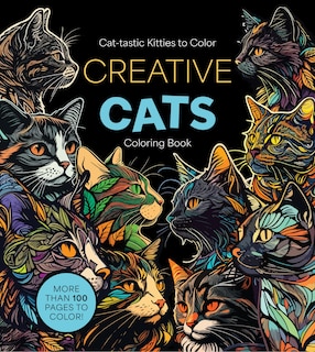 Front cover_Creative Cats Coloring Book