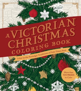 Couverture_A Victorian Christmas Coloring Book