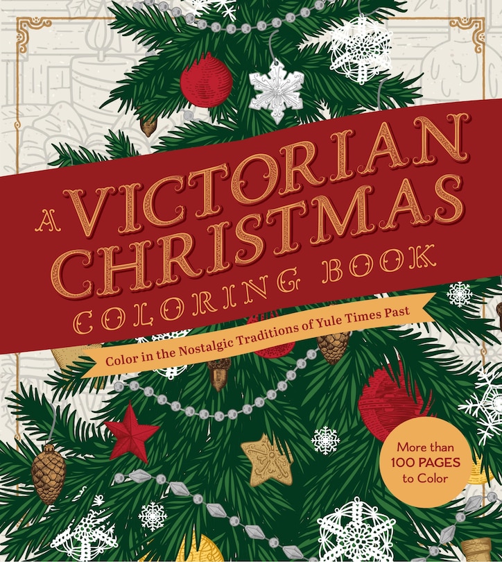 Couverture_A Victorian Christmas Coloring Book