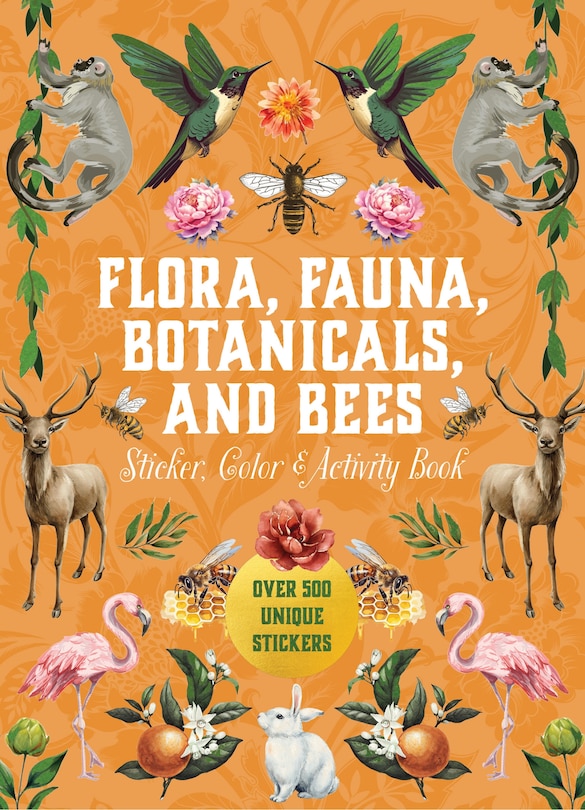 Front cover_FLORA FAUNA BOTANICALS AND BEES STICKER