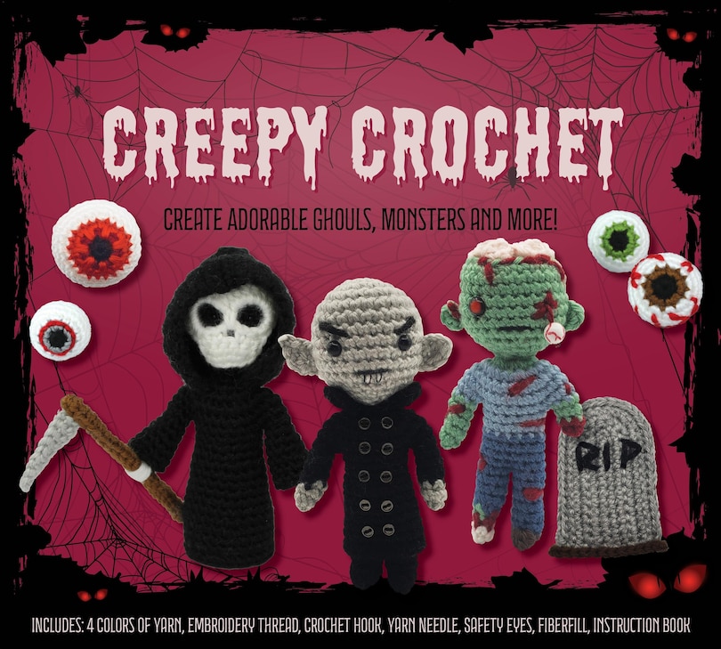 Front cover_Creepy Crochet Kit