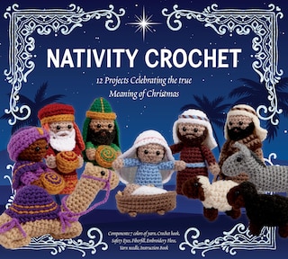 Front cover_Nativity Crochet Kit