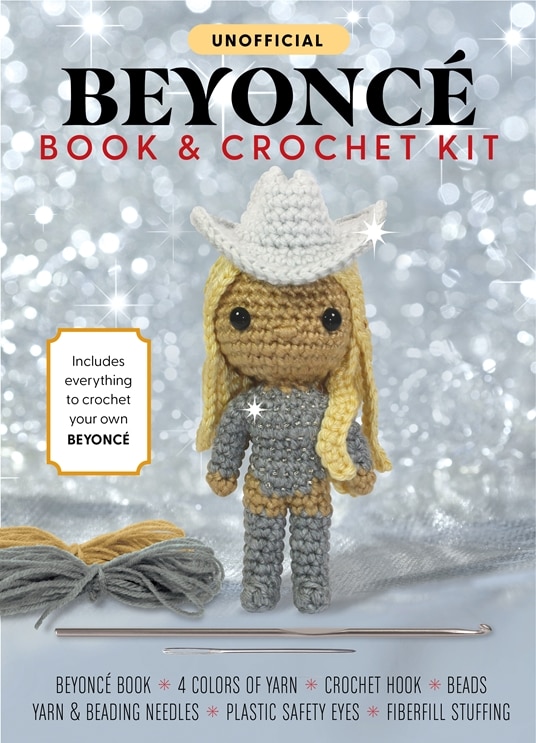 Front cover_UNOFFICIAL BEYONCE BK & CROCHET KIT