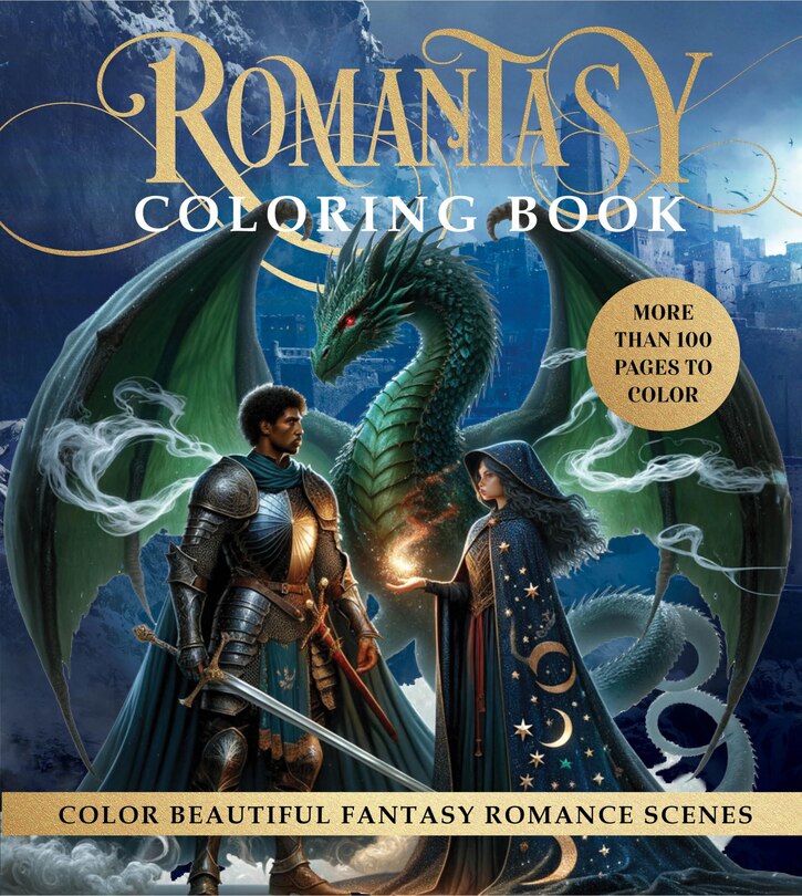 Front cover_Romantasy Coloring Book