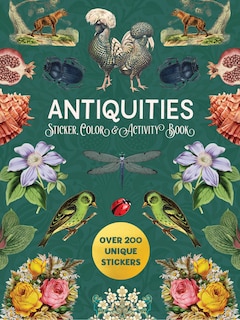 Front cover_Antiquities Sticker, Color & Activity Book