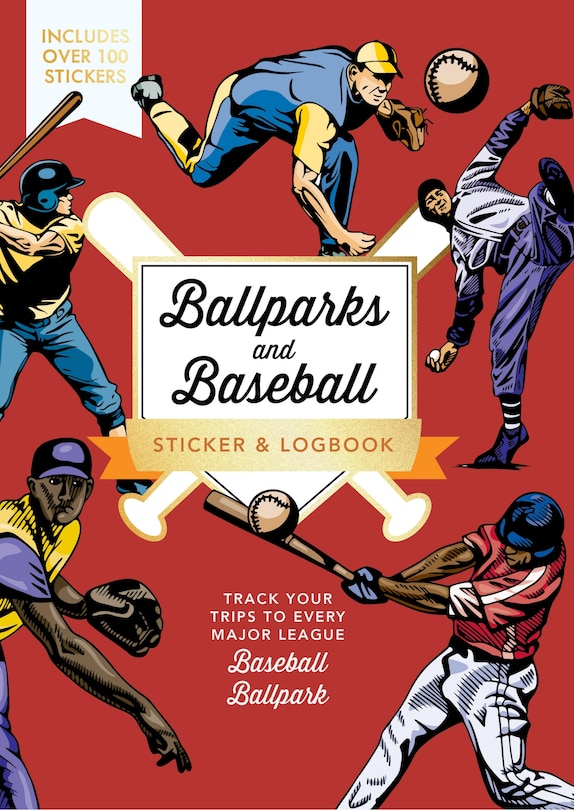 Front cover_Ballparks and Baseball Sticker & Logbook
