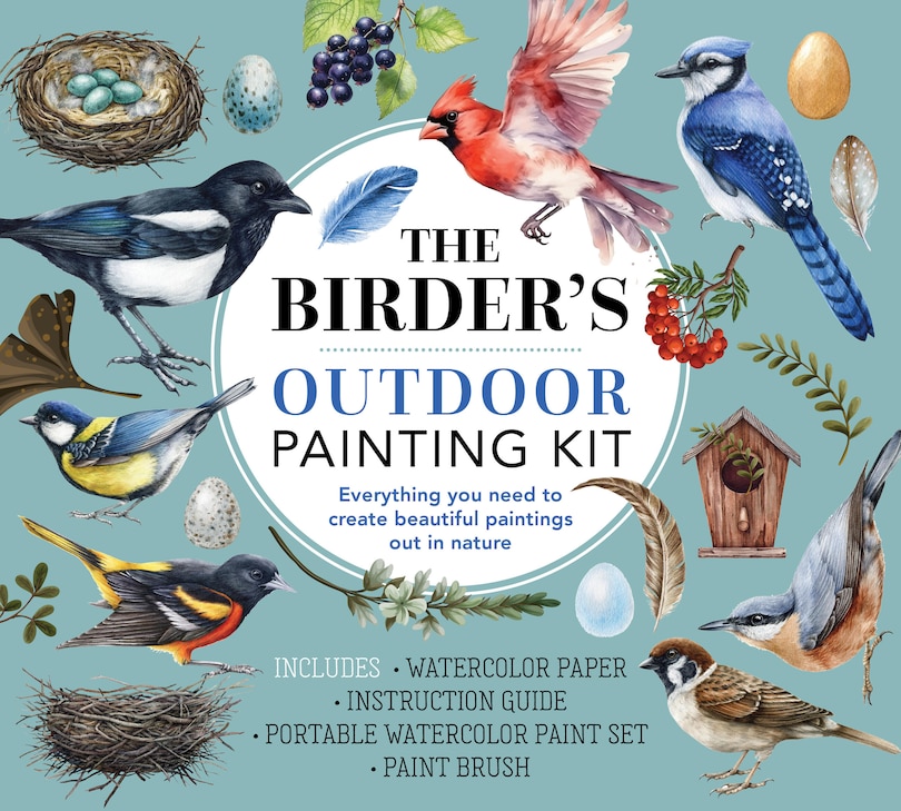 Front cover_BIRDERS OUTDOOR PAINTING KIT