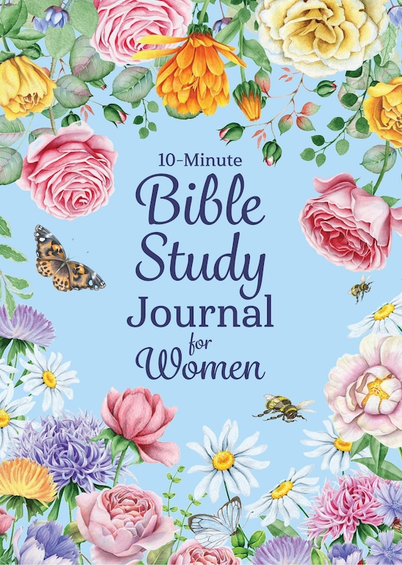 Front cover_10-Minute Bible Study Journal for Women