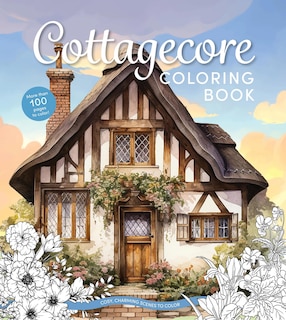 Front cover_Cottagecore Coloring Book