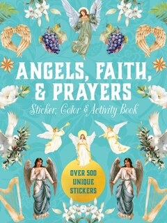 Front cover_Angels, Faith & Prayers Sticker, Color & Activity Book