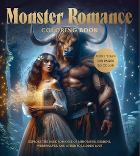 Front cover_Monster Romance Coloring Book