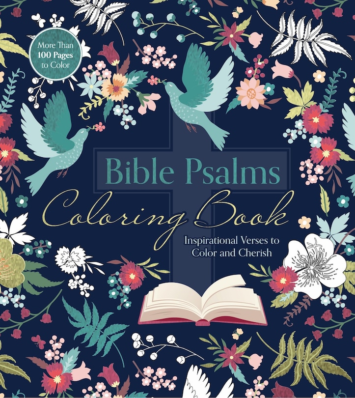 Front cover_Bible Psalms Coloring Book