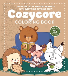 Front cover_Cozycore Coloring Book