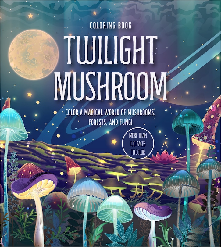 Front cover_Twilight Mushroom Coloring Book