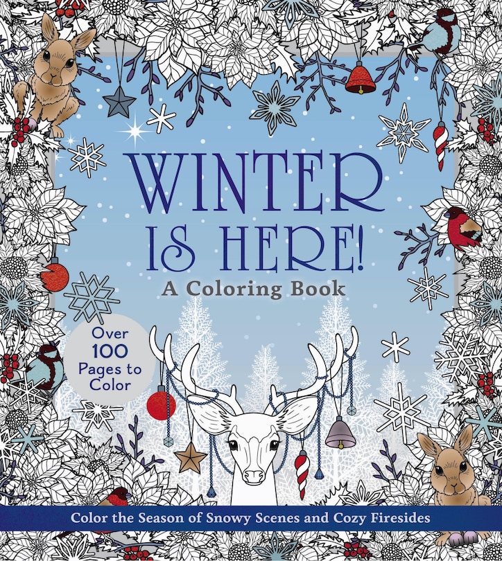 Front cover_Winter is Here! A Coloring Book