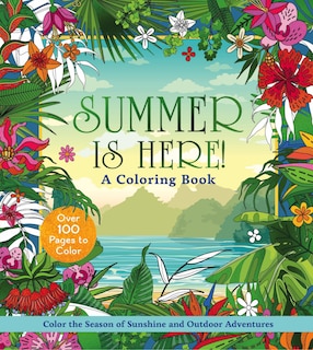 Front cover_Summer is Here! A Coloring Book