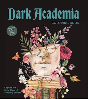 Front cover_Dark Academia Coloring Book