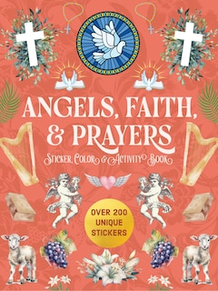 Front cover_Angels, Faith & Prayers Sticker, Color & Activity Book