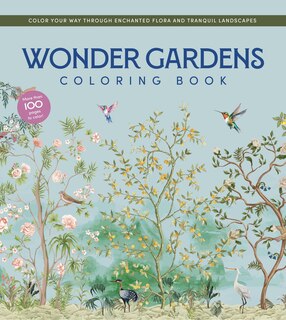 Couverture_Wonder Gardens Coloring Book