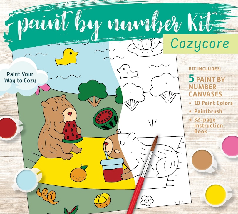 Couverture_Cozycore Paint by Number Kit