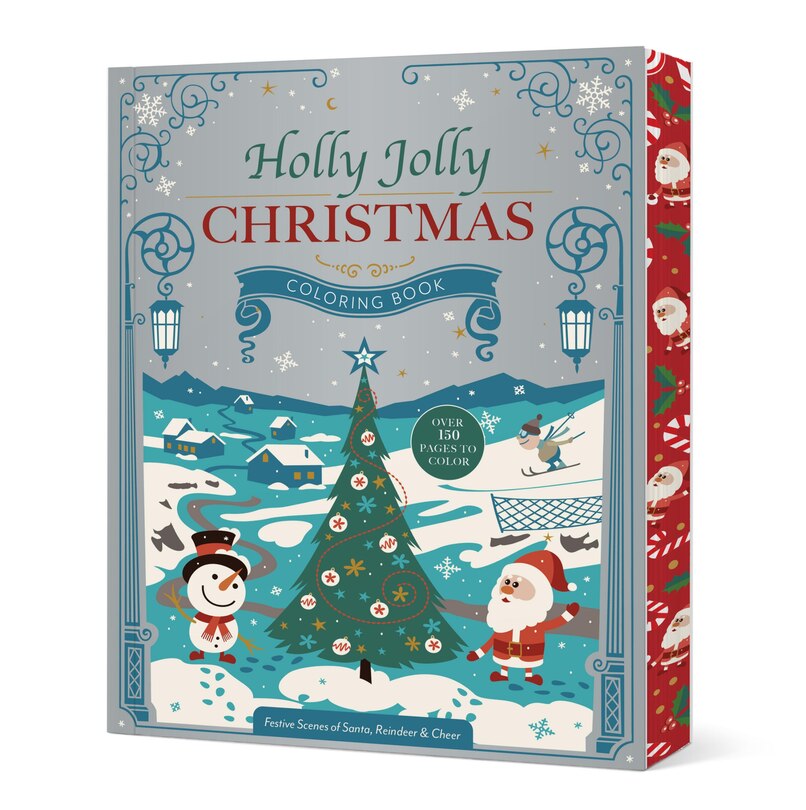 Front cover_HOLLY JOLLY XMAS COLORING BK