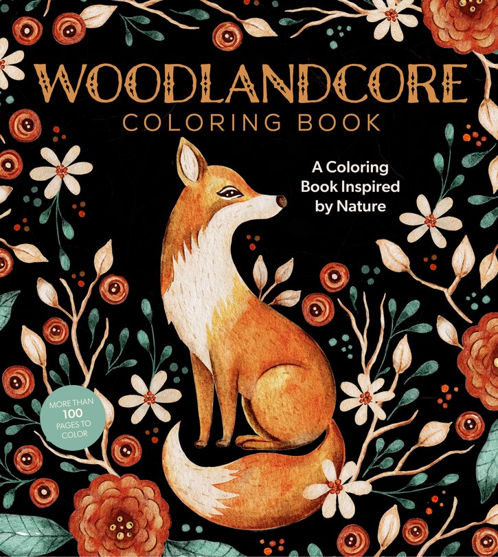 Front cover_Woodlandcore Coloring Book