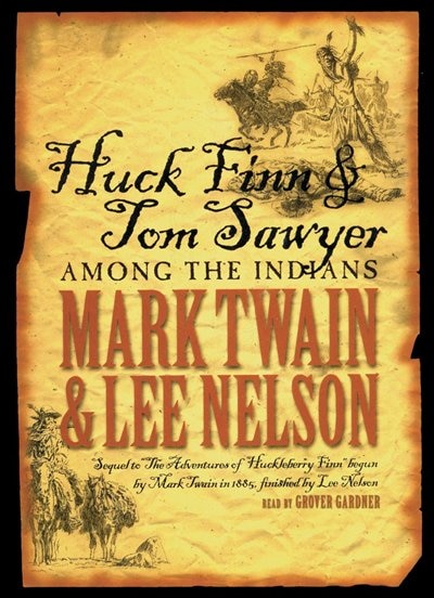 Couverture_Huck Finn and Tom Sawyer among the Indians