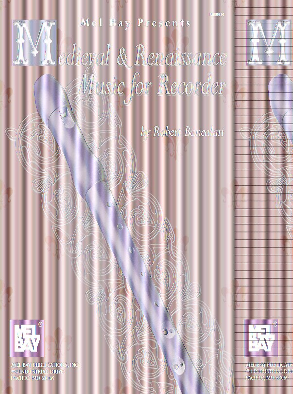Front cover_Medieval & Renaissance Music for Recorder