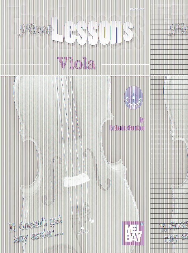 Front cover_First Lessons Viola