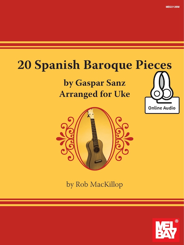 Front cover_20 Spanish Baroque Pieces By Gaspar Sanz