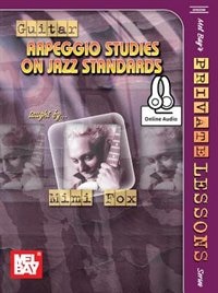 Couverture_Guitar Arpeggio Studies On Jazz Standards Book