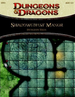 Shadowghast Manor - Dungeon Tiles: A 4th Edition Dungeons & Dragons Accessory