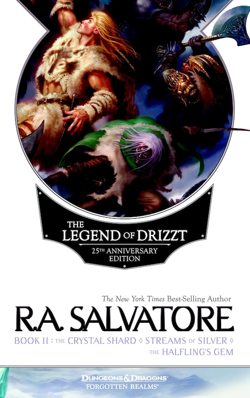 Front cover_The Legend Of Drizzt 25th Anniversary Edition, Book Ii