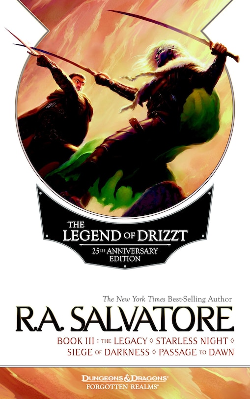Front cover_The Legend Of Drizzt 25th Anniversary Edition, Book Iii